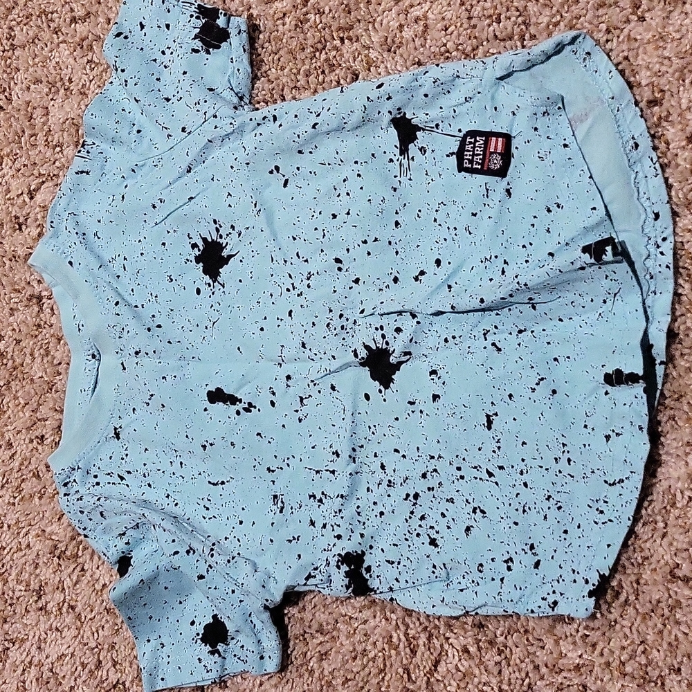 Phat Farm paint splatter tshirt. 4t fits like 3t.